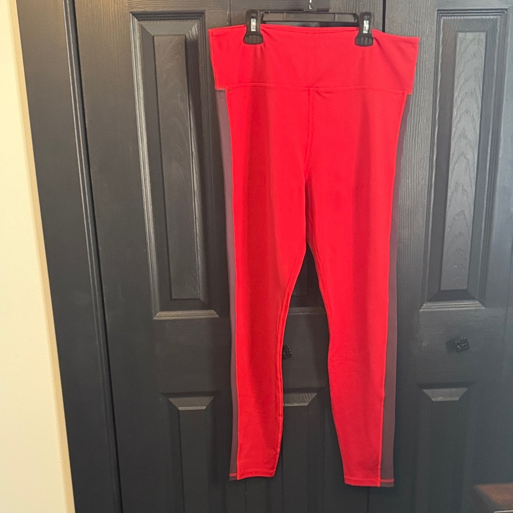 ZYIA Bold Scarlet Leggings
